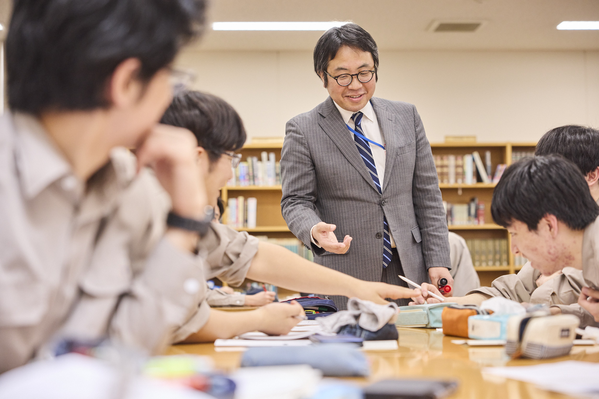将来に向けた布石を次々 急激に進む少子化・進学競争に先手 洛星中学校